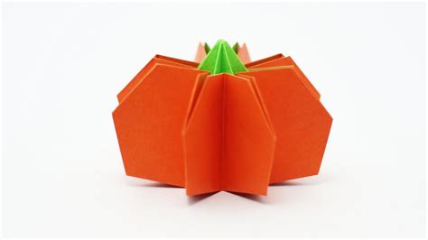 Origami Pumpkin (Jo Nakashima) - Halloween 🎃 - YouTube