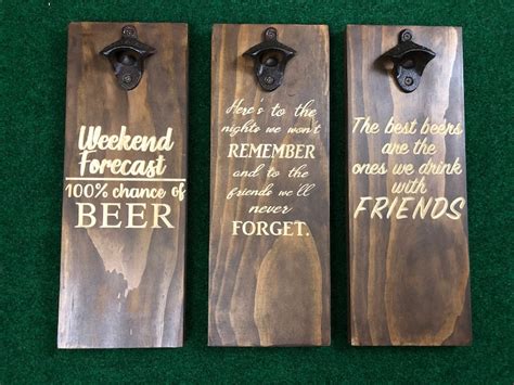 Beer Bottle Opener Wall Mount | Etsy