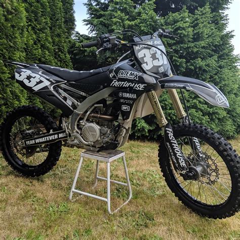 My 2018 yz250f - matte laminate graphics : Dirtbikes