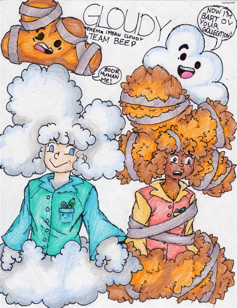 Human Cloudy, BFB by CalebSketch on DeviantArt