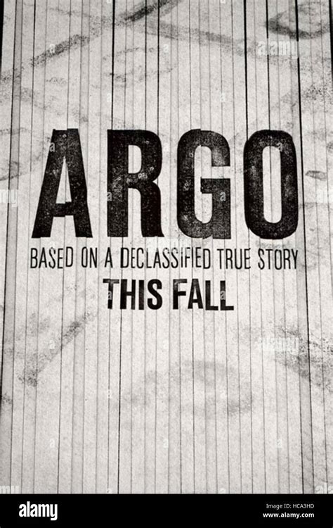 ARGO, US advance poster, 2012, ©Warner Bros. Pictures/courtesy Everett ...