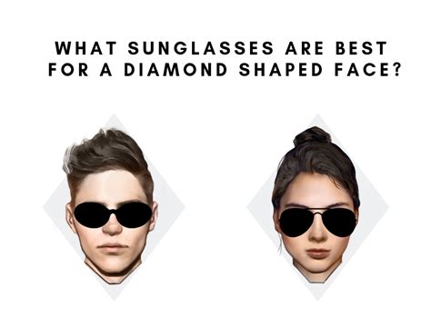 What Sunglasses Are Best for a Diamond Shaped Face_ - Sunglasses and ...