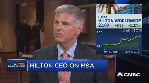 Hilton CEO: We're leading the business in organic growth