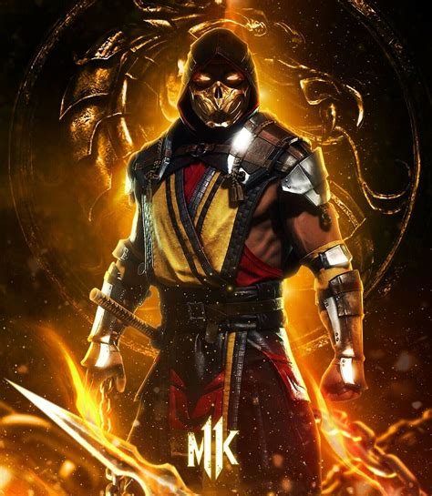 Mortal Kombat 2021 Scorpion Poster Print - Poster 20x30 | eBay