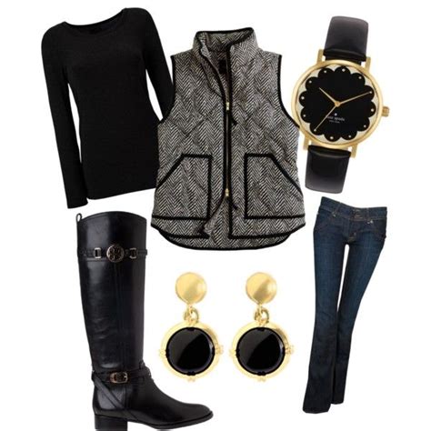 Black and gold winter | Brown outfit, Winter fashion, Fashion