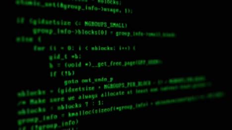 Hacker Code Green on Black 01 Free Stock Video Footage Download HD Clips