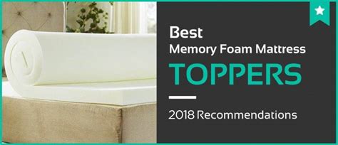 #1 Best Memory Foam Mattress Toppers - 2022 - Reviews & Ratings