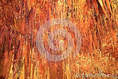 Stalactite And Stalagmite Formations In The Cave. Dim Magarasi Cave In Turkey. Stock Photo ...