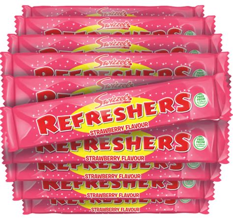 Swizzles Strawberry Refreshers Chew Bar (10 bars) — Mollie's Sweets