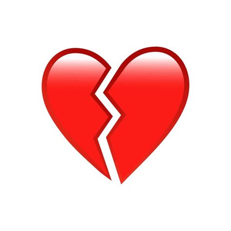 Broken Heart Emoticon Facebook