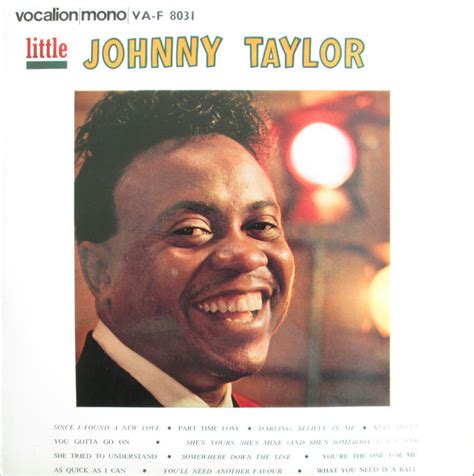 Little Johnny Taylor - Little Johnny Taylor | Discogs