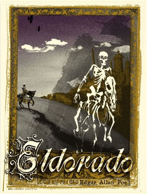 Eldorado Poem | Edgar Allen Poe Print Set by Jon Smith (Onsale Info) | Omg posters, Poe, Prints