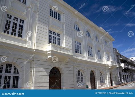 George Town Heritage Buildings Stock Photo - Image of ancient ...