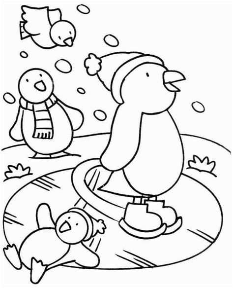 ️Winter Animal Coloring Pages Free Download| Goodimg.co