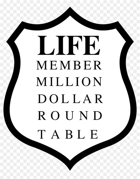 Million Dollar Round Table Logo Black And White - Mdrt - Free ...