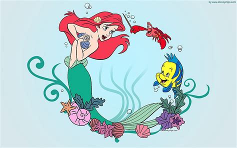 The Little Mermaid, Flounder HD wallpaper | Pxfuel