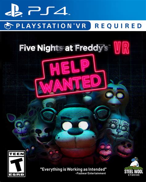 FNAF VR: Help Wanted | Fanmade Box-Art by Misterio1236 on DeviantArt