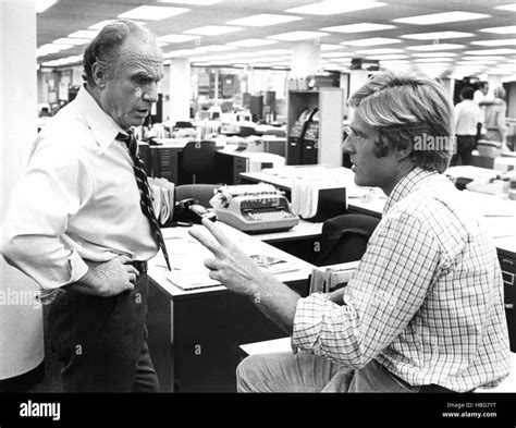 ALL THE PRESIDENT'S MEN, from left: Jack Warden, Robert Redford, 1976 ...