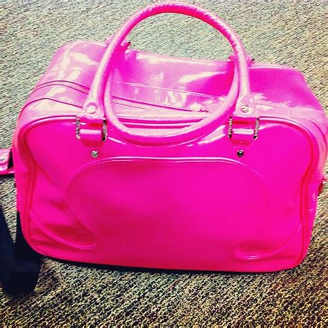 I love my Barbie pink gym bag from @lululemon. It makes me… | Flickr