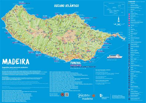 Madeira island map | madeirasidecartours.com Madeira informations