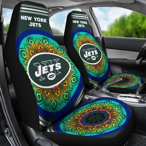 Magical And Vibrant New York Jets Car Seat Covers – Vota Color