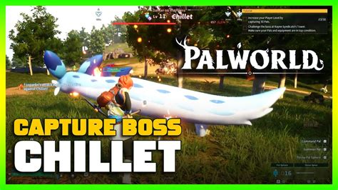 Capture Alpha Chillet | Palworld Gameplay - YouTube