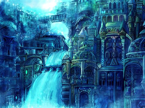 Image - Water fantasy city by Gold copper.jpg - Fairy Tail Fanon Wiki