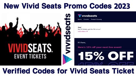 Vivid Seats Promo Code 2023 | Promo Code for Vivid Seats Tickets | $30 Off - YouTube