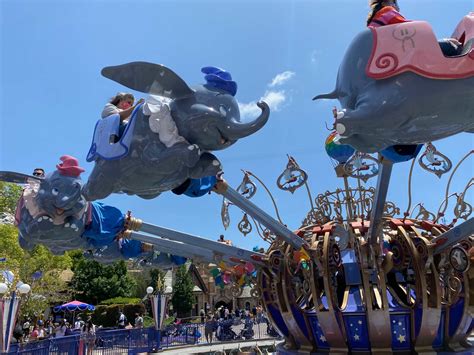 PHOTOS, VIDEO: Dumbo the Flying Elephant Soars Again at Disneyland Park - Disneyland News Today
