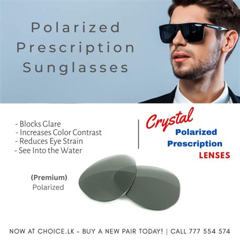 Polarized Prescription Sunglasses Lenses - Choice.lk