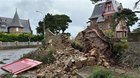 Storm Ciaran: Debris sent flying by 104mph wind in Jersey | UK News ...