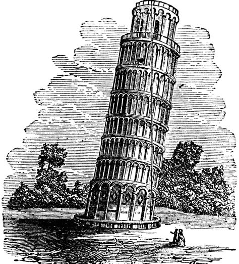 Leaning Tower Of Pisa Clipart - ClipArt Best