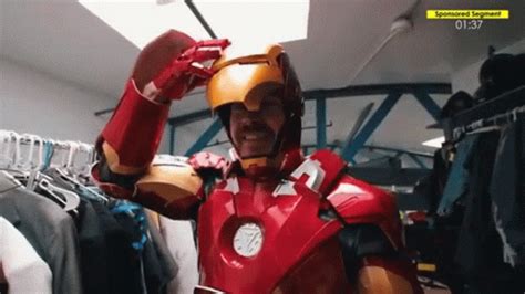 Iron Man Costume GIF - Iron Man Costume Suit Up - Discover & Share GIFs