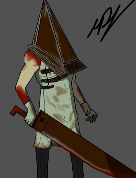 Pyramid Head fanart made by me : r/deadbydaylight