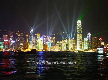 A Symphony of Lights, Victoria Harbour Light Show, Hong Kong