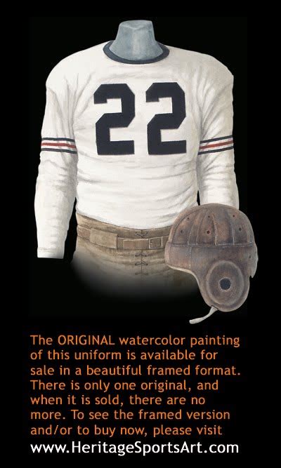 Chicago Bears Uniform and Team History | Heritage Uniforms and Jerseys ...