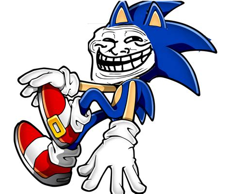 Sonic rage faces-trollface by dyddycat on DeviantArt