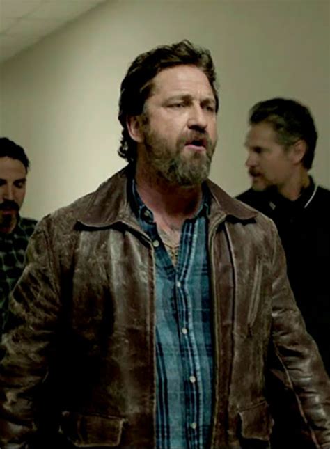 Gerard Butler Den Of Thieves Leather Jacket : LeatherCult