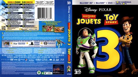 Toy Story 3 - 3D - Histoire De Jouets 3 - 3D - Movie Blu-Ray Scanned Covers - Toy Story 3 - 3D ...