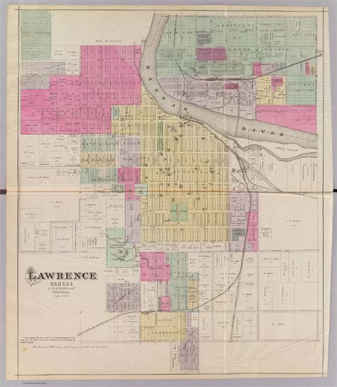 Map Of Lawrence Kansas - Map Of The World