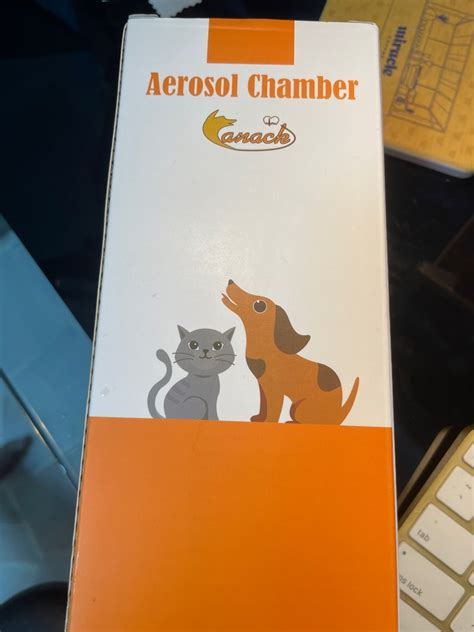 Cat asthma inhaler aerosol chamber, Pet Supplies, Homes & Other Pet ...