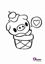 Cute Pigo The Pig Coloring Page Collection Of Animal coloring Pages For  sketch template