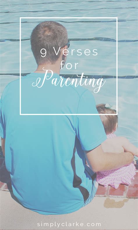 9 Verses for Parenting - Simply Clarke