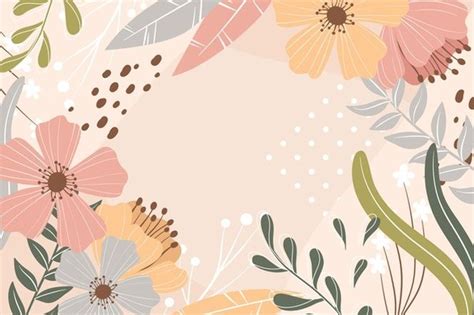 Abstrato floral em design plano | Vetor Premium | Cute laptop wallpaper, Wallpaper powerpoint ...