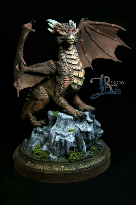 Dragonheart Draco fanart handmade in polymerclay by Il Regno di Lot in 2023 | Dragon sculpture ...