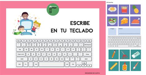 Actividad Interactiva De El Teclado Para Preescolar Puedes Hacer Los | Images and Photos finder