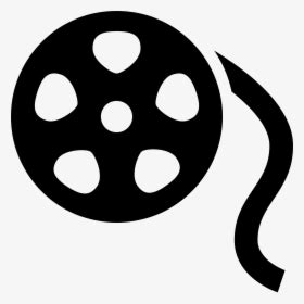 Movies Vector Roll Film - Film Reel Silhouette Png, Transparent Png ...