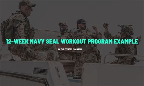 I’ve designed an ultimate 12-week Navy SEAL workout plan. This program ...