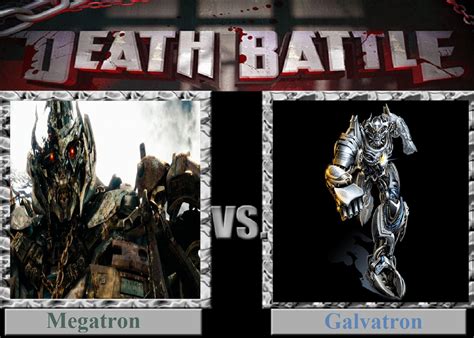 Death Battle Megatron vs Galvatron by Sideswipe217 on DeviantArt