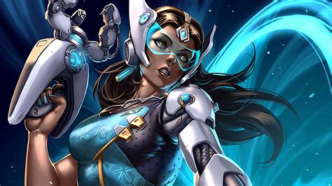 Symmetra, Overwatch, 4K, #51 Wallpaper PC Desktop